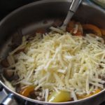 דג ממולא בירקות וגבינת פרמזן אפוי בתנור 5