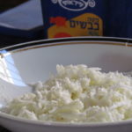 פולנטה עם גבינות וריבת בצל אננס